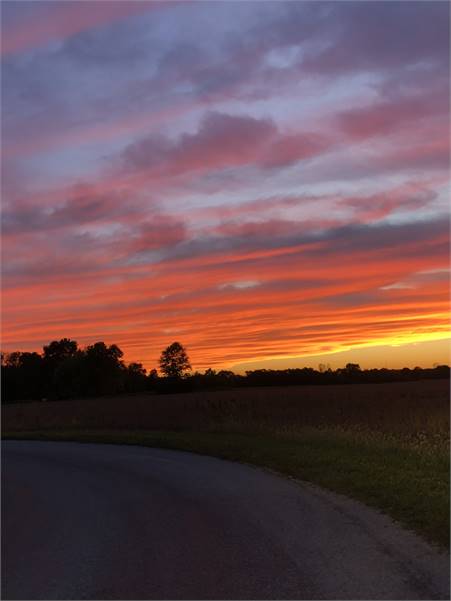 Hendricks County Sunset