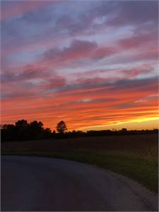 Hendricks County Sunset